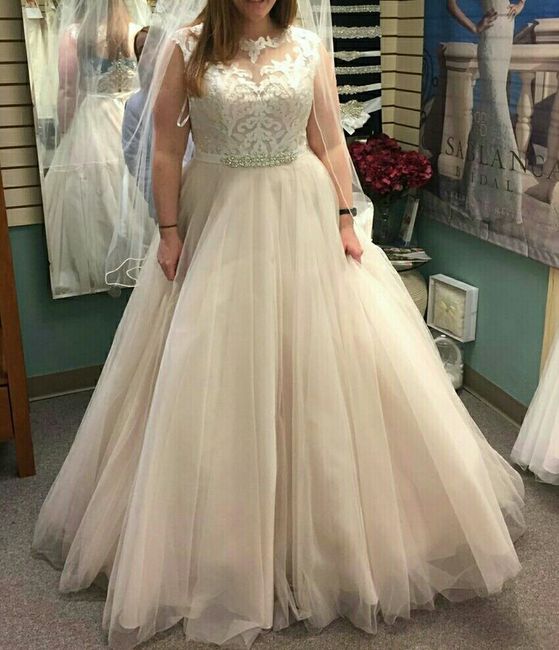 Helping my best friend shop for her dress!