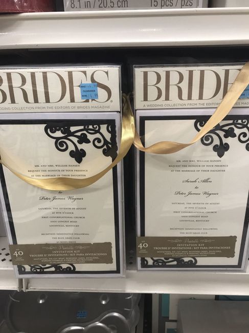 Michael's Invitations on sale!!