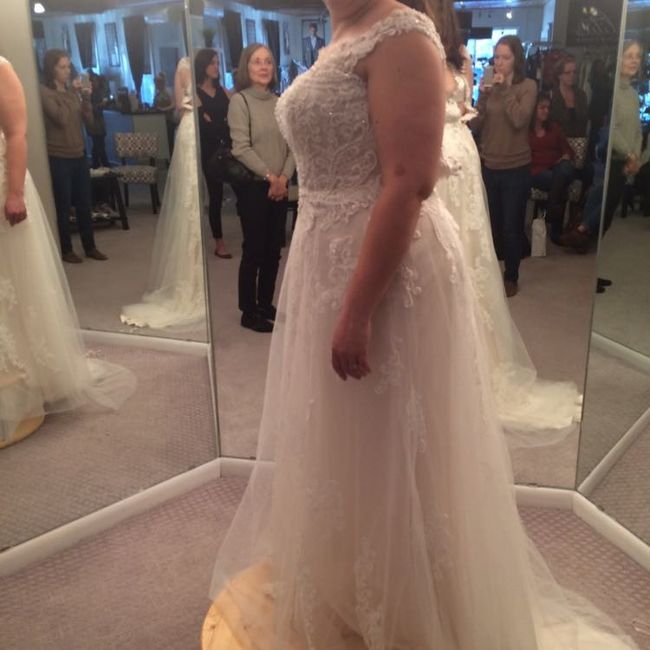 Plus size bride