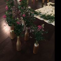 Wine Bottle Centerpiece