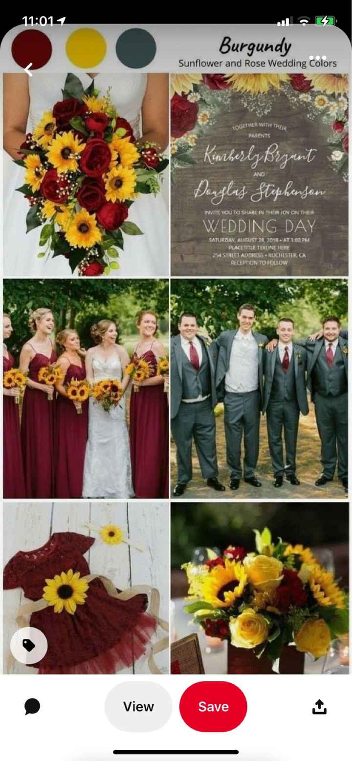 What colors did you choose for your wedding? - 1