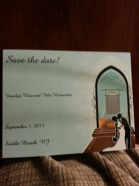 !!! Save the date postcards are in check them out!!!! *PICS*