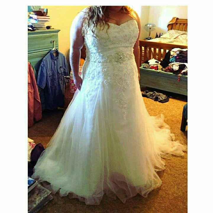 Calling plus size brides, show me your Dress