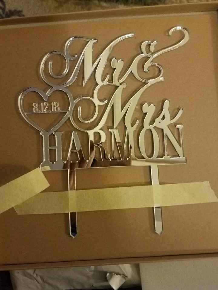 Show me Your Cake Toppers! - 1