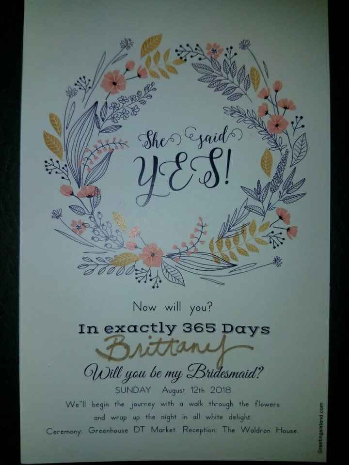 Long-distance Bridesmaid - 1
