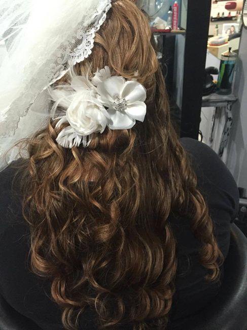 Wedding Hair - first practice session *pic heavy*