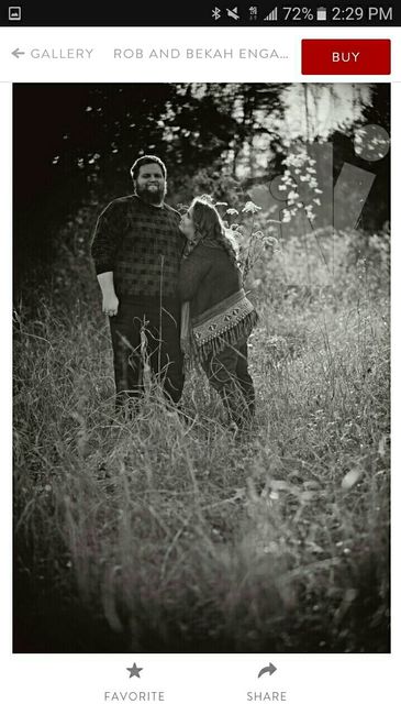 Engagement Photos - Disappointed