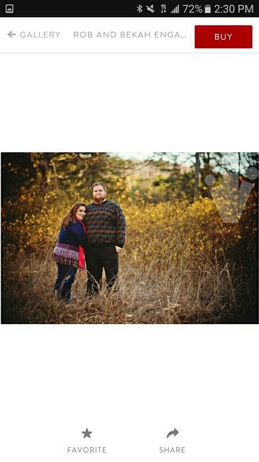 Engagement Photos - Disappointed