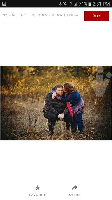 Engagement Photos - Disappointed