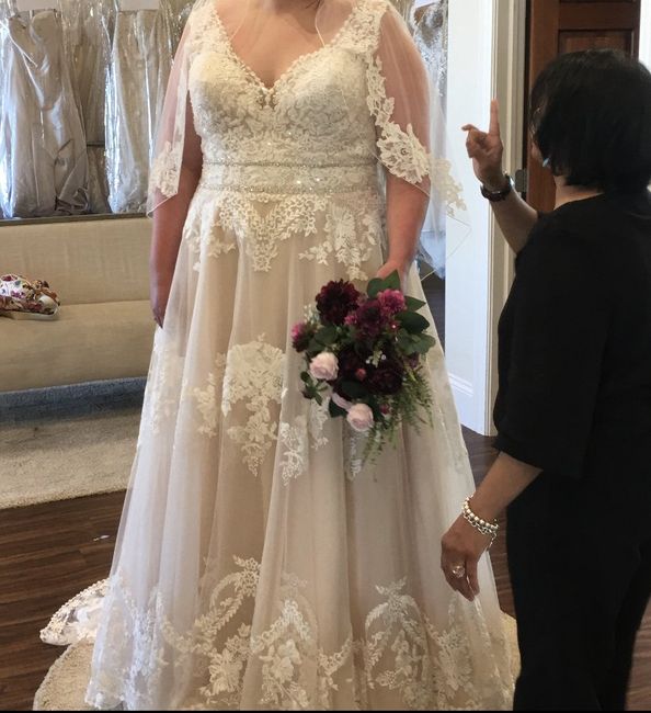 Nervous about dress not fitting 1