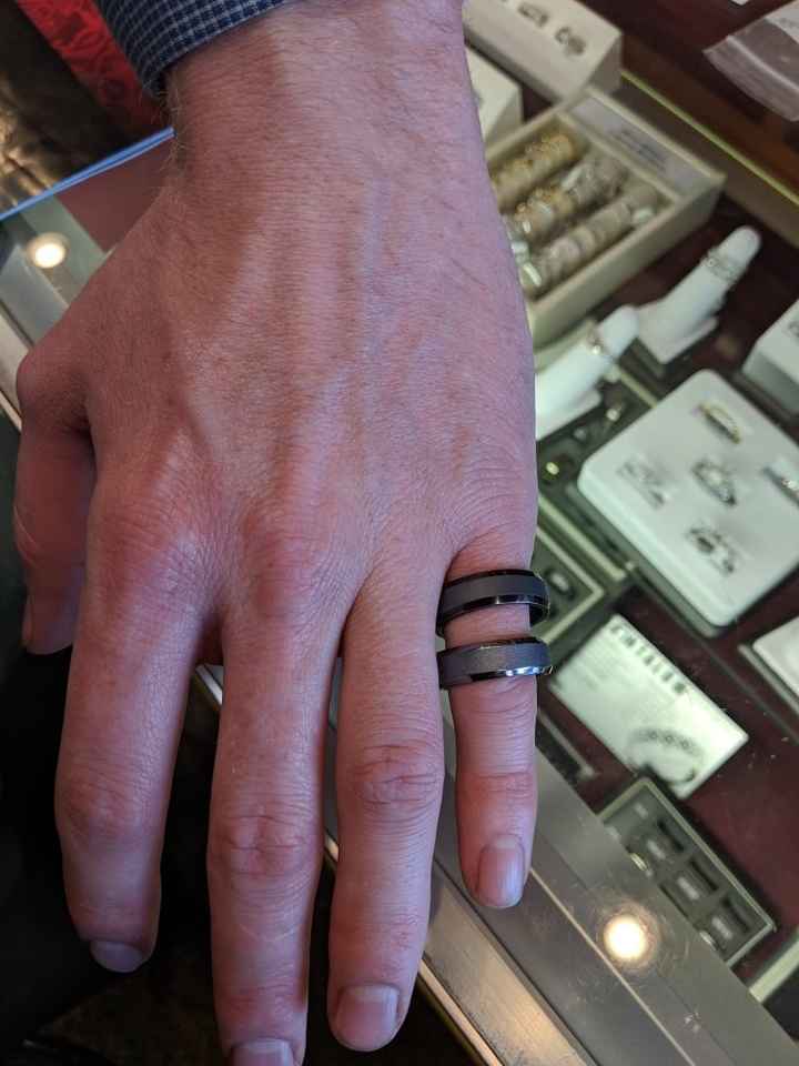 Wedding band for fh *advice please!* - 1
