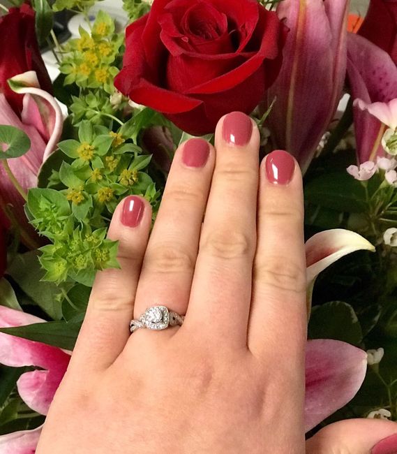 Your Engagement Ring: Total Surprise, Some Input, or Picked it Out Yourself? 6