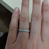 Wedding Ring and Engagement Ring Gap? - 1