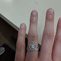 Wedding Ring and Engagement Ring Gap? - 2