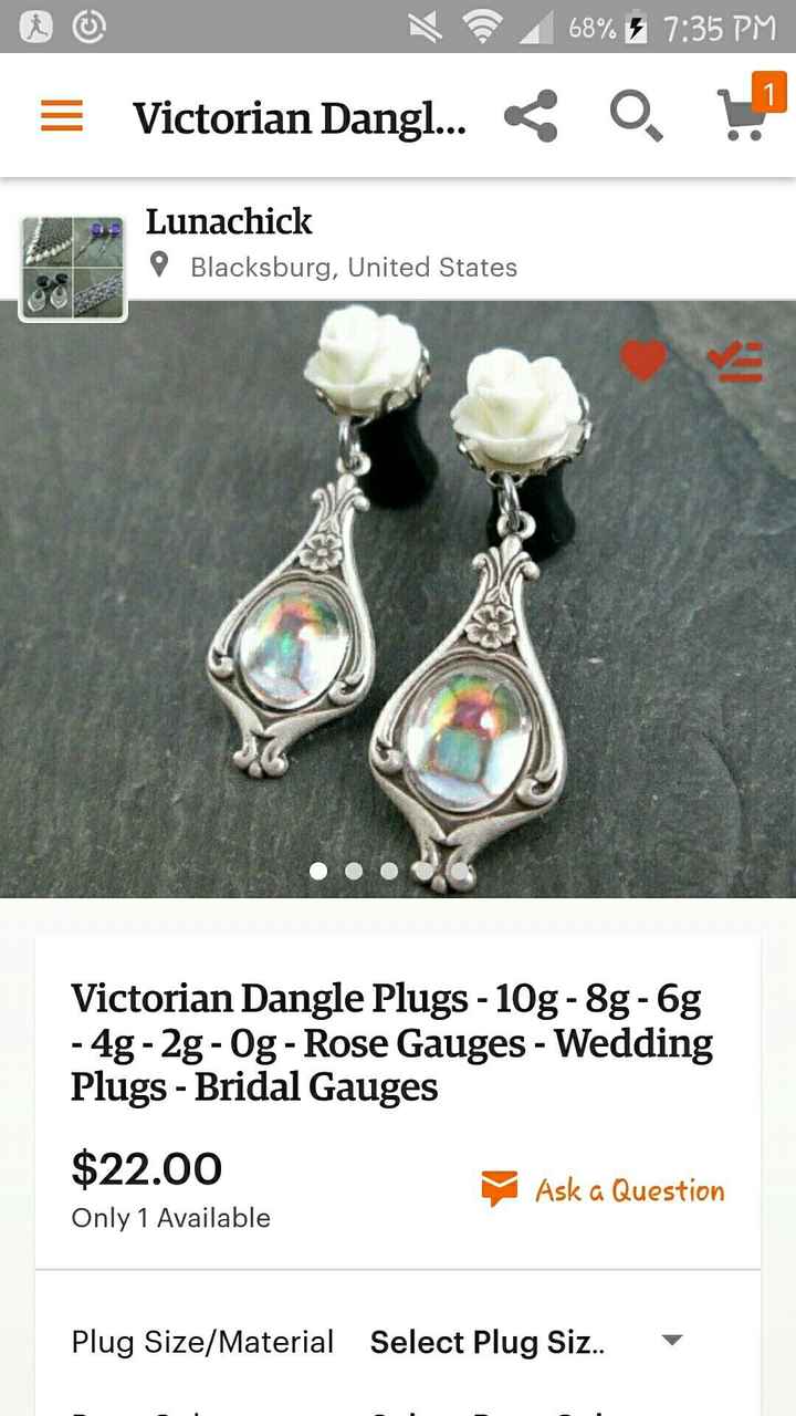 Any brides with stretched ears out there?