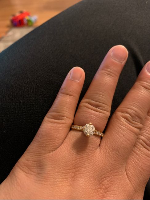 Did you pick your ring or were you completely surprised? 5