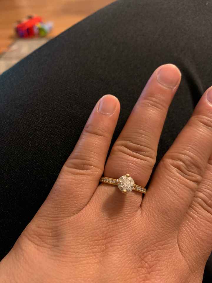 Did you pick your ring or were you completely surprised? - 1