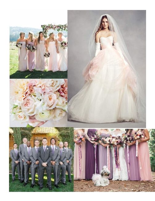 Help me pick my wedding party's colors please!! - 1