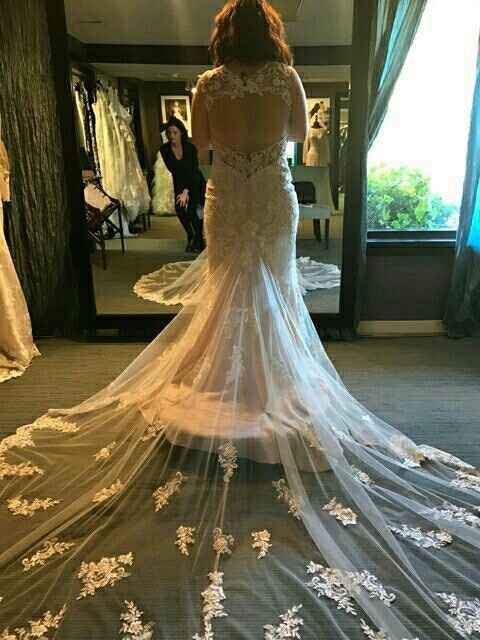 I said yes! To my dress!
