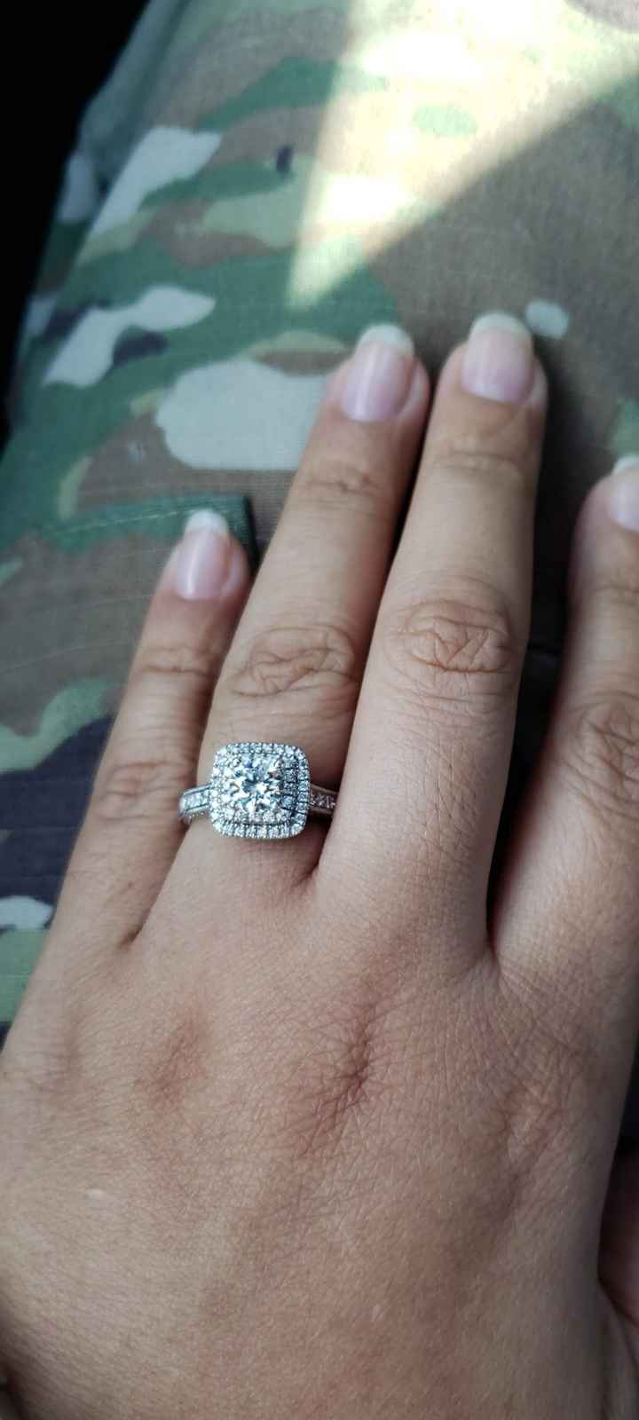 Did you pick your ring or were you completely surprised? - 1