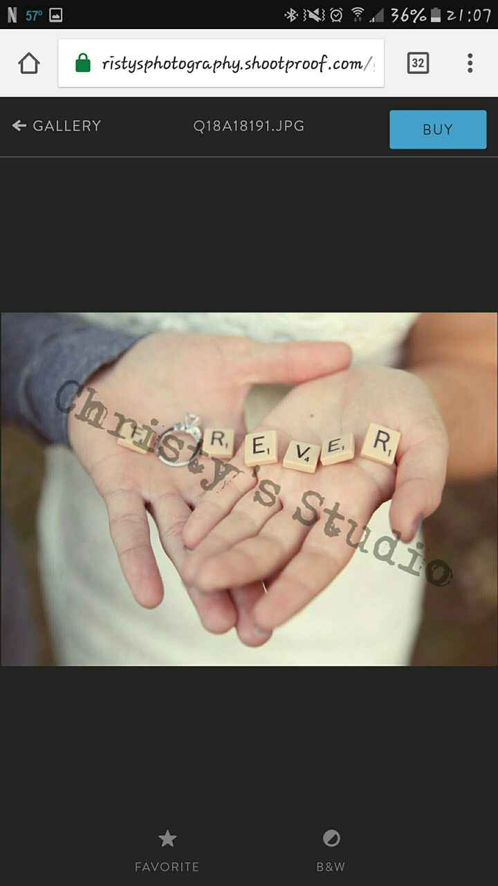 I got my engagement pictures back!