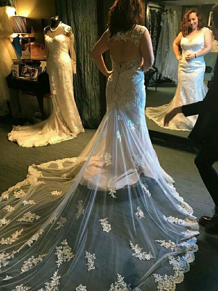 I said yes! To my dress!