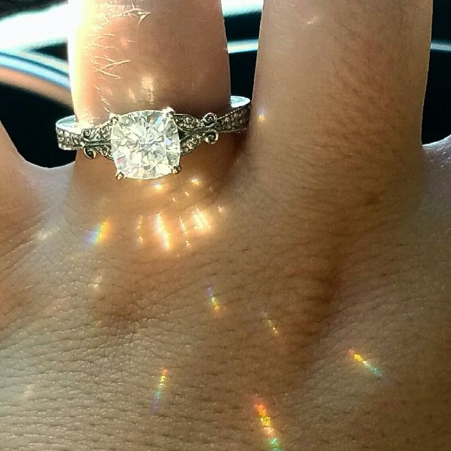Let's see those beautiful rings lady's!