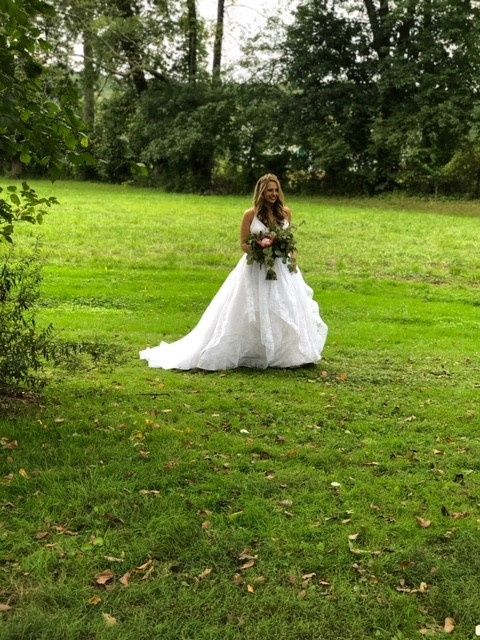 Me walking myself down the aisle