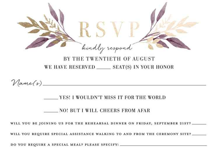 RSVP 1