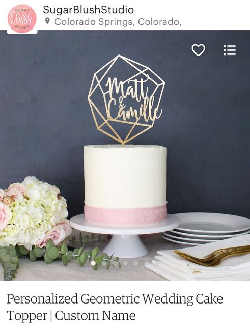 Show me your cake toppers! - 1