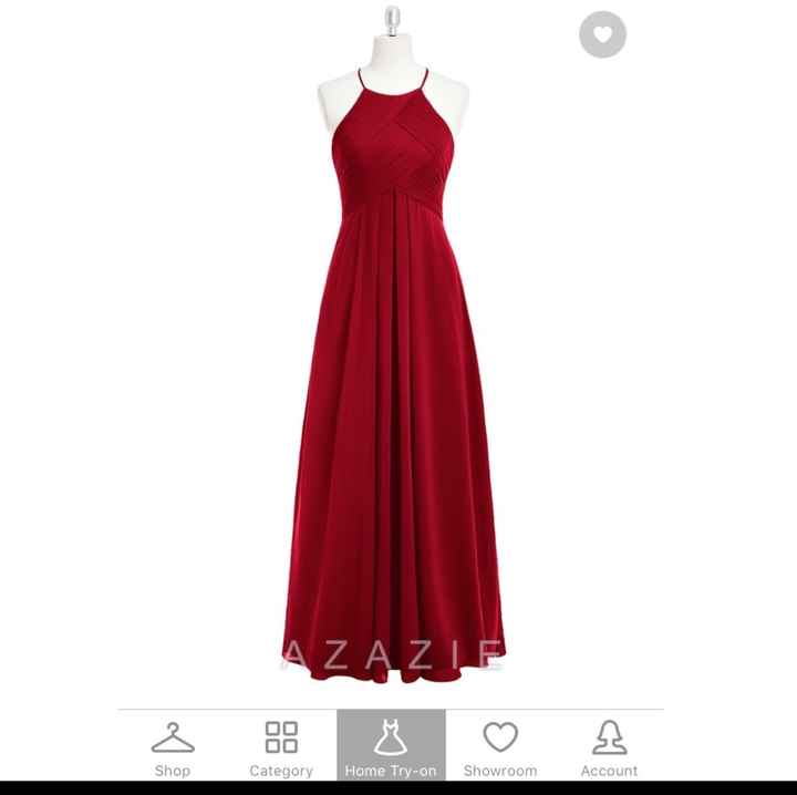 The other important dress.