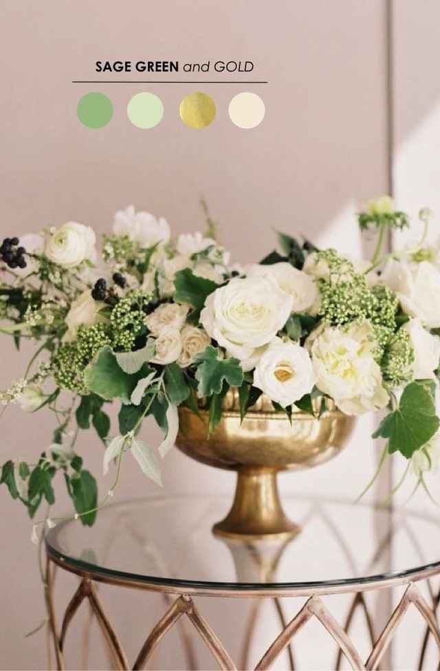 Show me your wedding inspiration with color palette