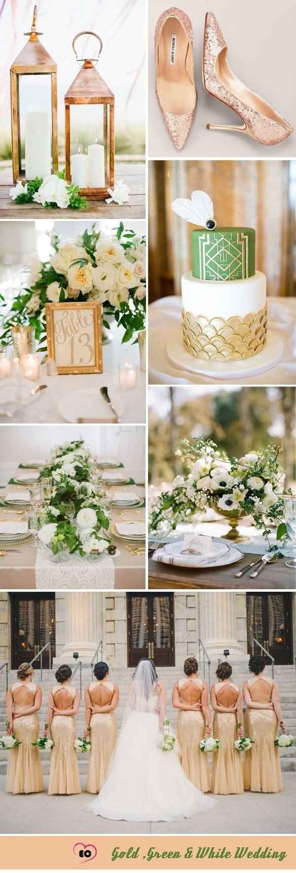 Show me your wedding inspiration with color palette