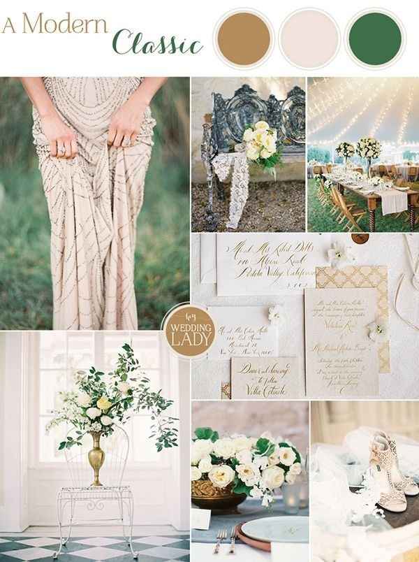 Show me your wedding inspiration with color palette