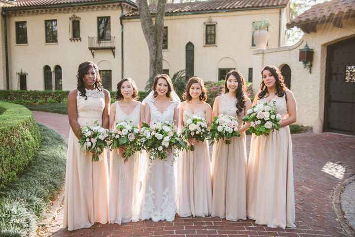 Mismatched Bridesmaid Dresses