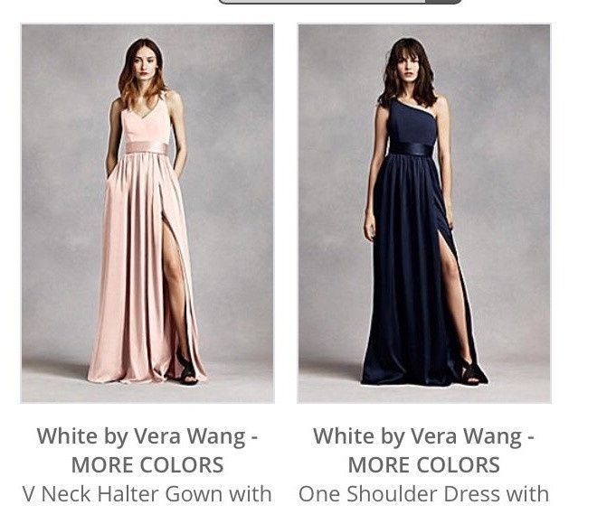 Bridal party options. . .