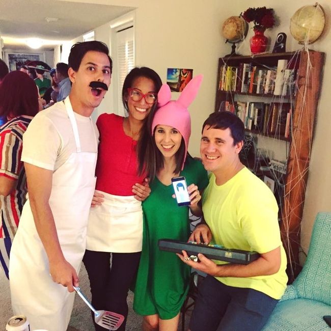 Happy Halloween post a pic of you and your fiancé in costumes