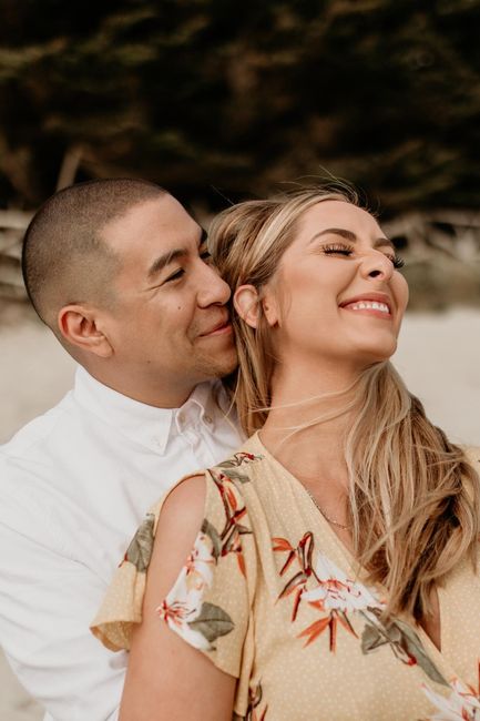 Admidst the Covid-19 panic, post your favorite picture from your engagement shoot. 9