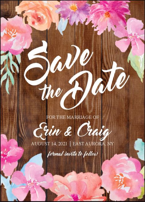 Save the dates! - 1