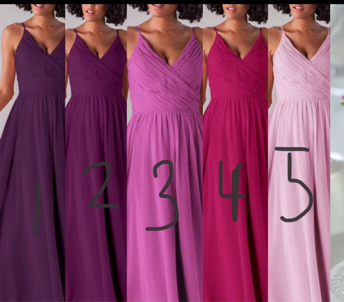 Mismatched Bridesmaids Dresses? - 1