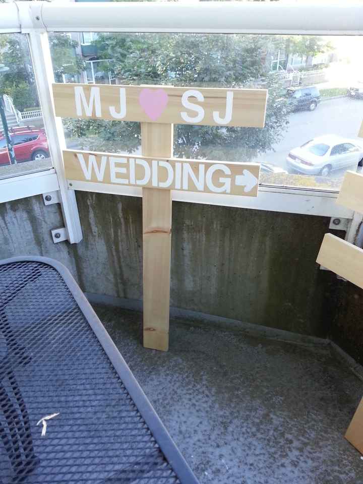 I just finished my diy road signs!! So happy!!! :D