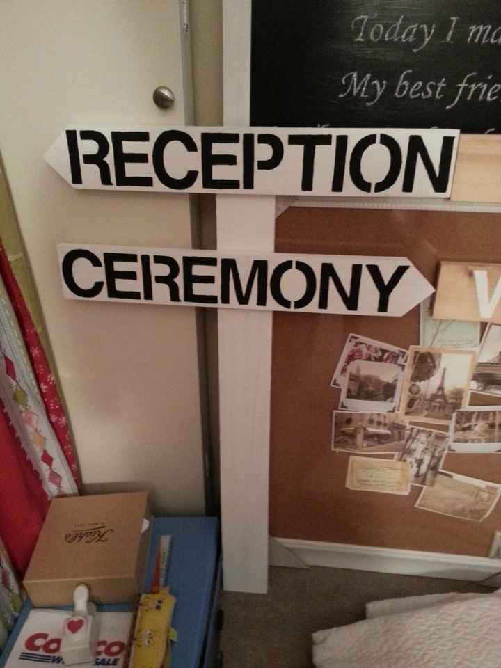 I just finished my diy road signs!! So happy!!! :D