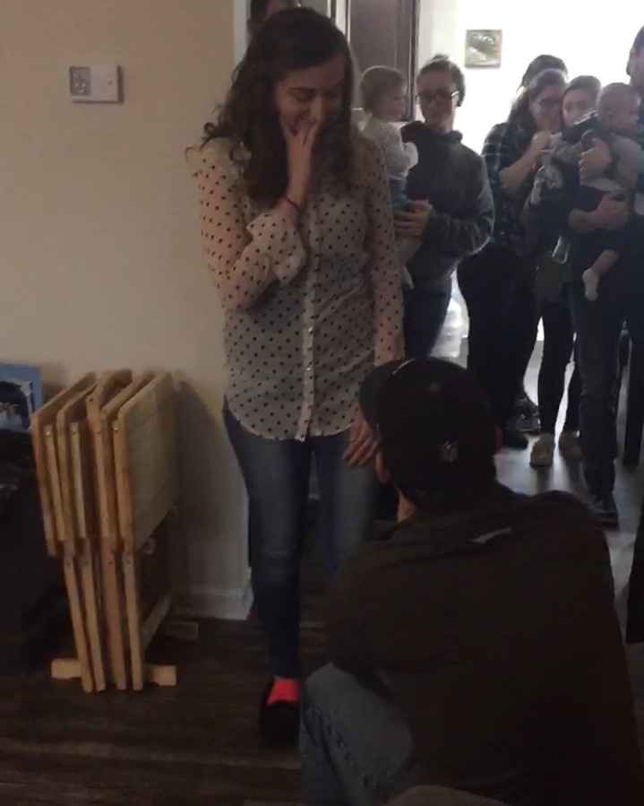 Did you announce your engagement on social media? - 1