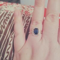 Anyone get crap for the size of their engagement ring?