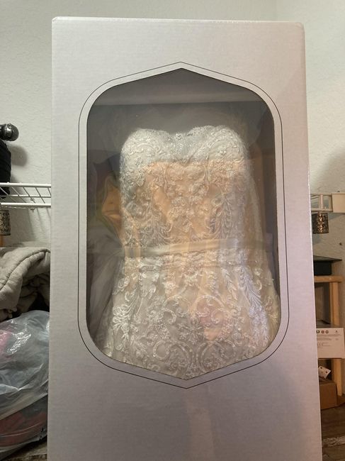 Typical cost for wedding dress cleaning & preservation? 1