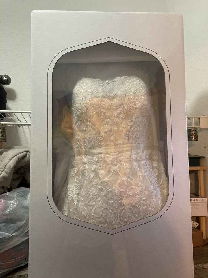 Typical cost for wedding dress cleaning & preservation? - 1