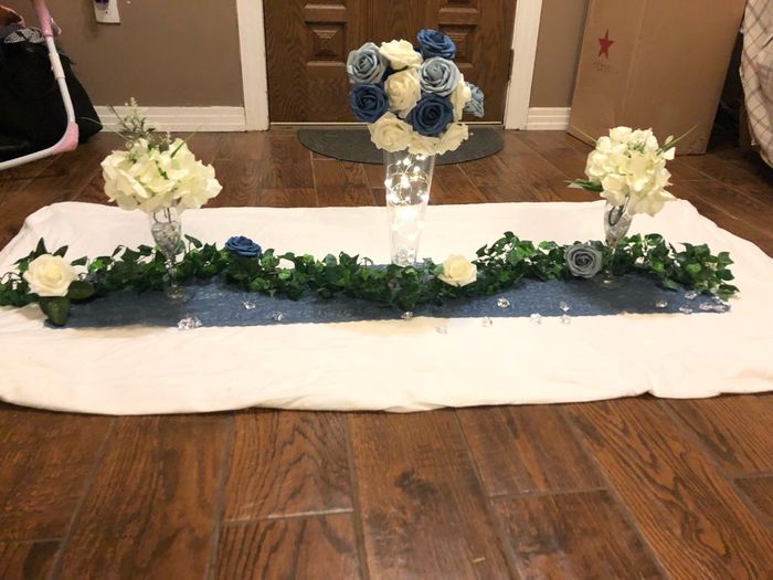 Rectangle centerpiece help! 1