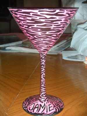painting wine glasses