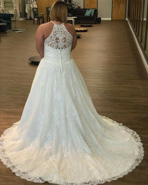 What is the most important thing when going to try on wedding dresses or deciding on "the one"? 1