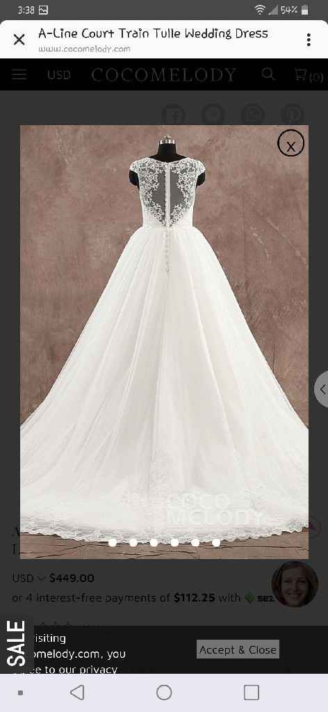 What is the most important thing when going to try on wedding dresses or deciding on "the one"? - 9